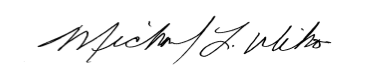 mike's signature
